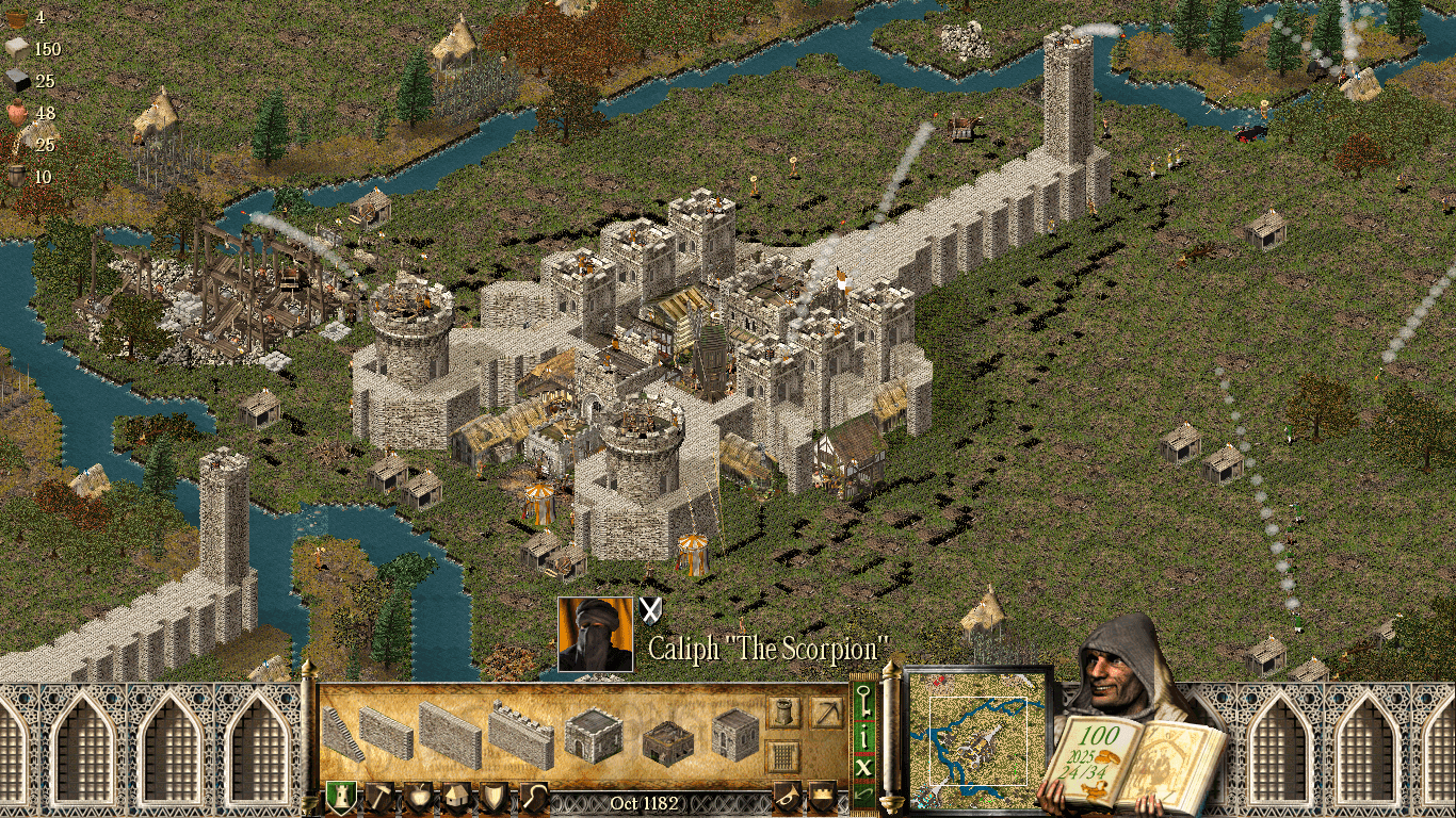 Stronghold Crusader замки